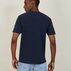 Maison Montagut T-Shirts>T-Shirt En Coton Avec Logo - Bahut