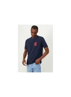 Maison Montagut T-Shirts>T-Shirt En Coton Avec Logo - Bahut