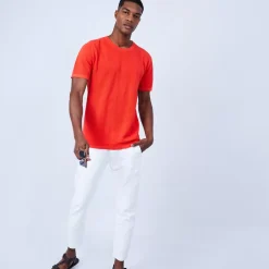 Maison Montagut T-Shirts>T-Shirt En Coton - Leonard