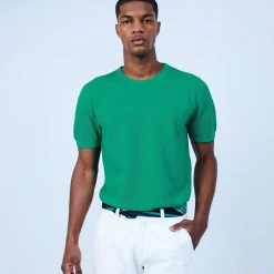 Maison Montagut T-Shirts>T-Shirt En Coton - Leonard