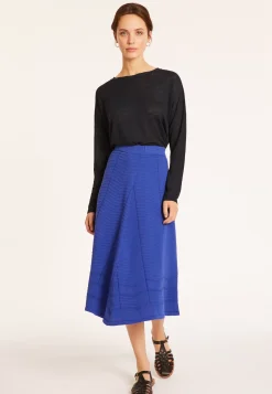 Maison Montagut T-Shirts>T-Shirt En Lin Flamme Boutonne Dos - Polly