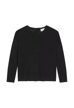 Maison Montagut T-Shirts>T-Shirt En Lin Flamme Boutonne Dos - Polly