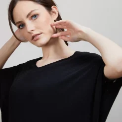 Maison Montagut T-Shirts>T-Shirt Long En Lin Flamme - Bil