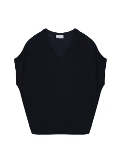 Maison Montagut T-Shirts>T-Shirt Manche Chauve-Souris En Lin Flamme - Tarra