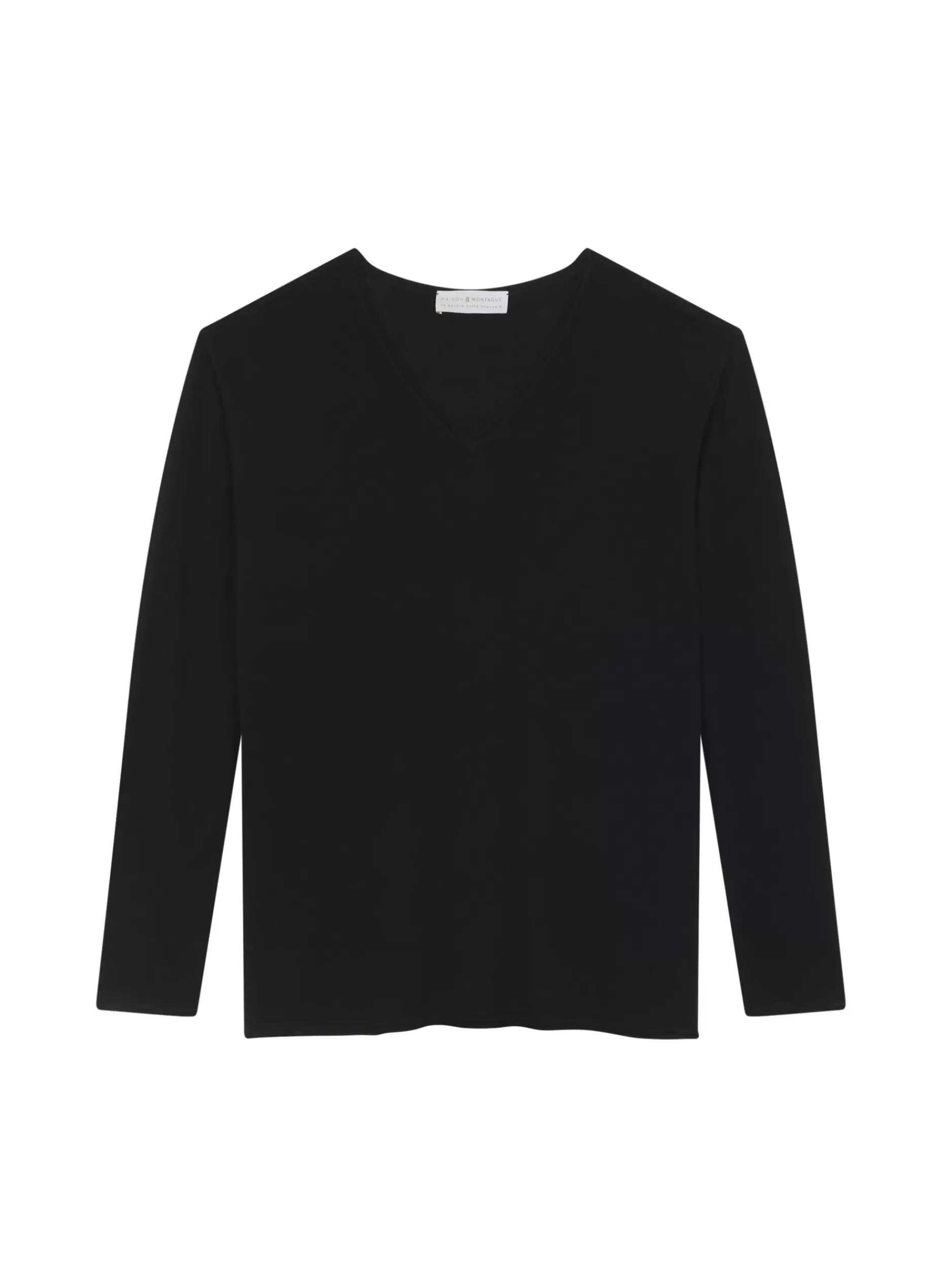 Maison Montagut T-Shirts>T-Shirt Manches Longues En Bambou Cachemire A Fentes - Aelys