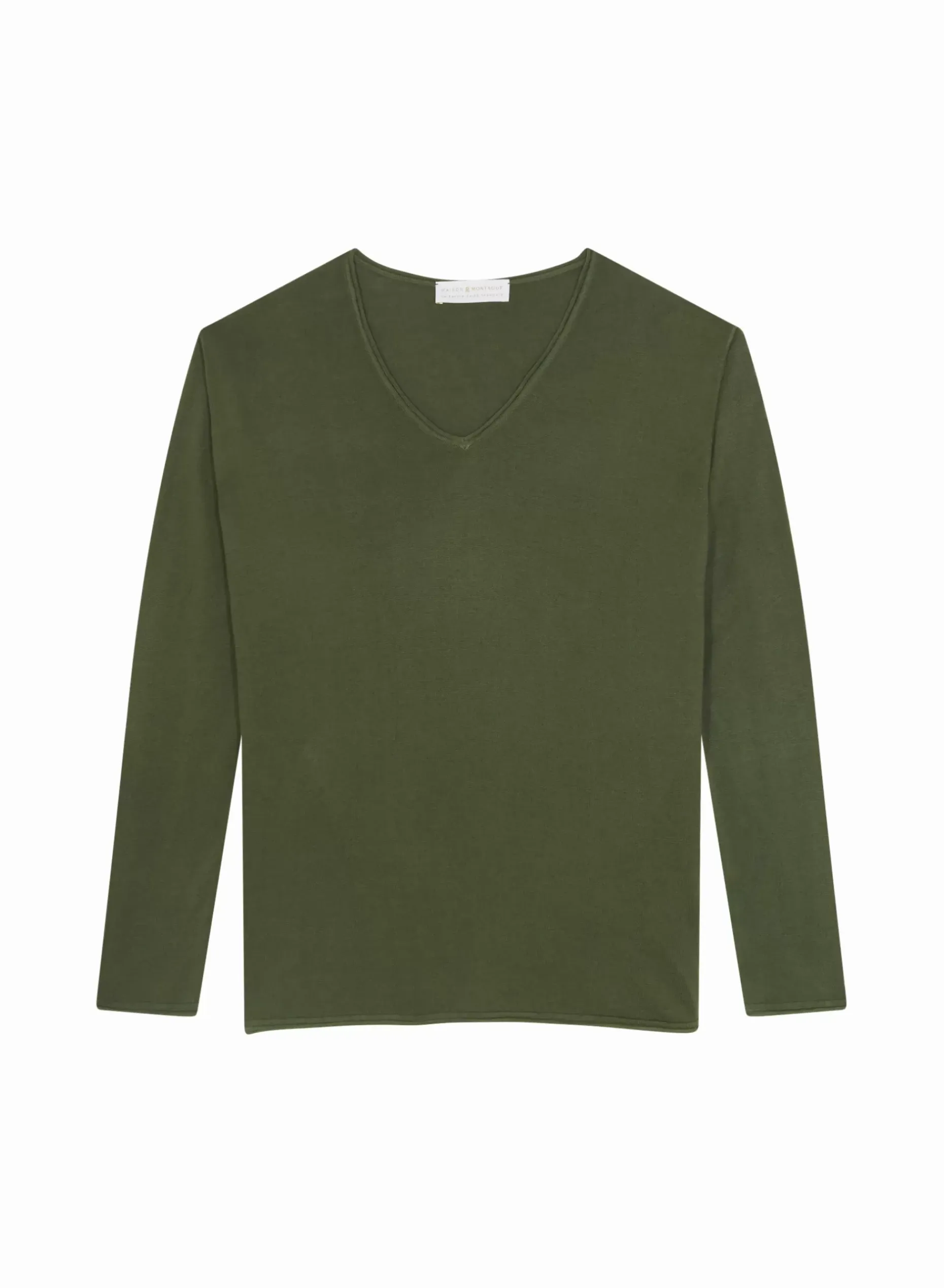 Maison Montagut T-Shirts>T-Shirt Manches Longues En Bambou Cachemire A Fentes - Aelys