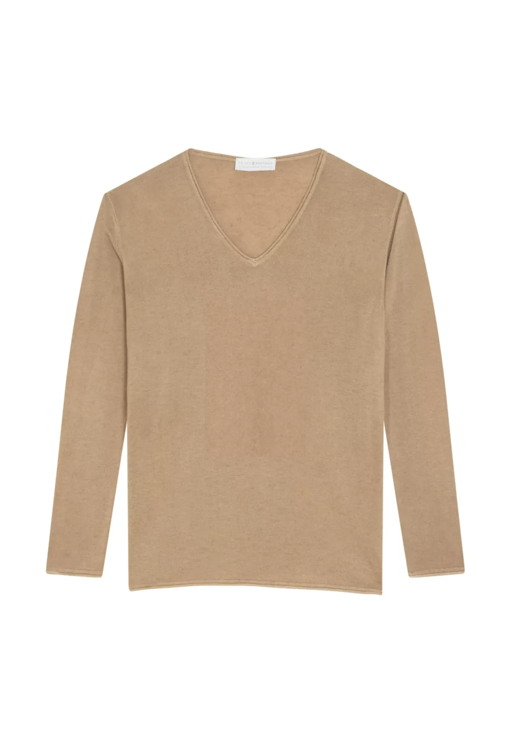 Maison Montagut T-Shirts>T-Shirt Manches Longues En Bambou Cachemire A Fentes - Aelys