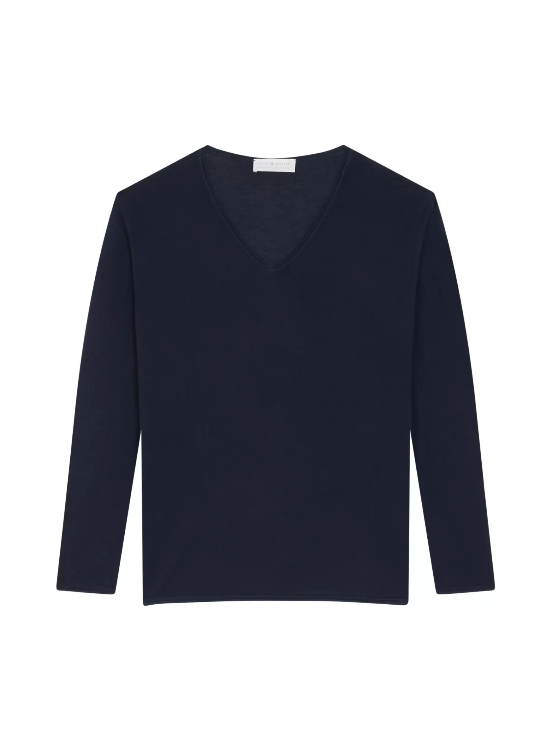 Maison Montagut T-Shirts>T-Shirt Manches Longues En Bambou Cachemire A Fentes - Aelys