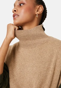 Maison Montagut Robes>Tunique Sans Manches Col Montant En Laine Et Cachemire - Garance
