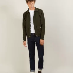 Maison Montagut Vestes Et Gilets>Veste A Poches En Laine - Leopol Noir