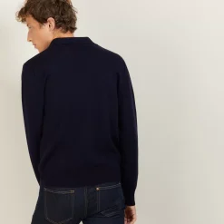 Maison Montagut Vestes Et Gilets>Veste A Poches En Laine - Leopol Noir