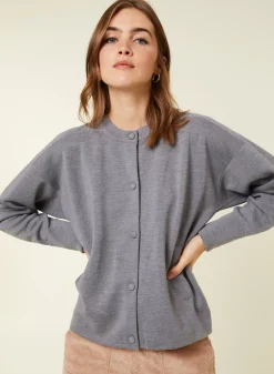 Maison Montagut Vestes Et Gilets>Veste Boutonnee A Poches En Laine Merinos - Gaspard