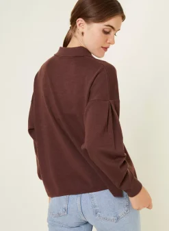 Maison Montagut Vestes Et Gilets>Veste Boutonnee Col Polo En Laine Merinos - Gabriella