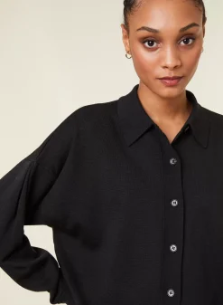 Maison Montagut Vestes Et Gilets>Veste Boutonnee Col Polo En Laine Merinos - Gabriella