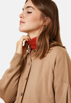 Maison Montagut Vestes Et Gilets>Veste Boutonnee Col Polo En Laine Merinos - Gabriella