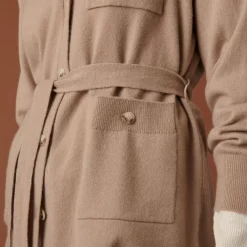 Maison Montagut Vestes Et Gilets>Veste Boutonnee En Cachemire Col Polo - Clemence