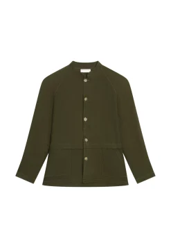 Maison Montagut Vestes Et Gilets>Veste Boutonnee En Lin Avec Poches - Dallas