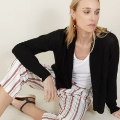 Maison Montagut Vestes Et Gilets>Veste Courte En Col Chale - Maddy