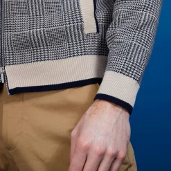Maison Montagut Vestes Et Gilets>Veste En Coton Zippe Avec Poches - Doha
