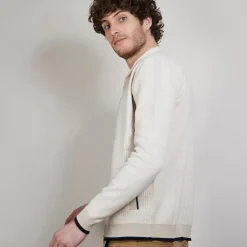 Maison Montagut Vestes Et Gilets>Veste En Coton Zippe Avec Poches - Doha