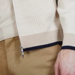 Maison Montagut Vestes Et Gilets>Veste En Coton Zippe Avec Poches - Doha