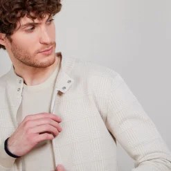 Maison Montagut Vestes Et Gilets>Veste En Coton Zippe Avec Poches - Doha