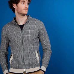 Maison Montagut Vestes Et Gilets>Veste En Coton Zippe Avec Poches - Doha