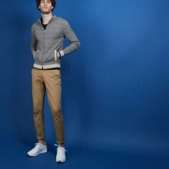 Maison Montagut Vestes Et Gilets>Veste En Coton Zippe Avec Poches - Doha