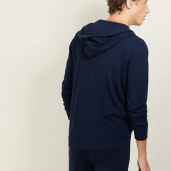 Maison Montagut Vestes Et Gilets>Veste Zippee A Capuche En Cachemire - Bradley