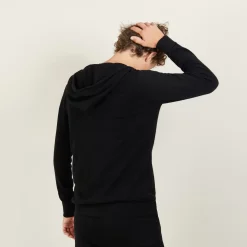Maison Montagut Vestes Et Gilets>Veste Zippee A Capuche En Cachemire - Bradley