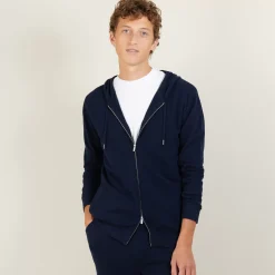 Maison Montagut Vestes Et Gilets>Veste Zippee A Capuche En Cachemire - Bradley