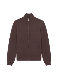 Maison Montagut Vestes Et Gilets>Veste Zippee A Poches En Cachemire 4 Fils - Balthazar