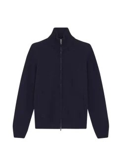 Maison Montagut Vestes Et Gilets>Veste Zippee A Poches En Cachemire 4 Fils - Balthazar