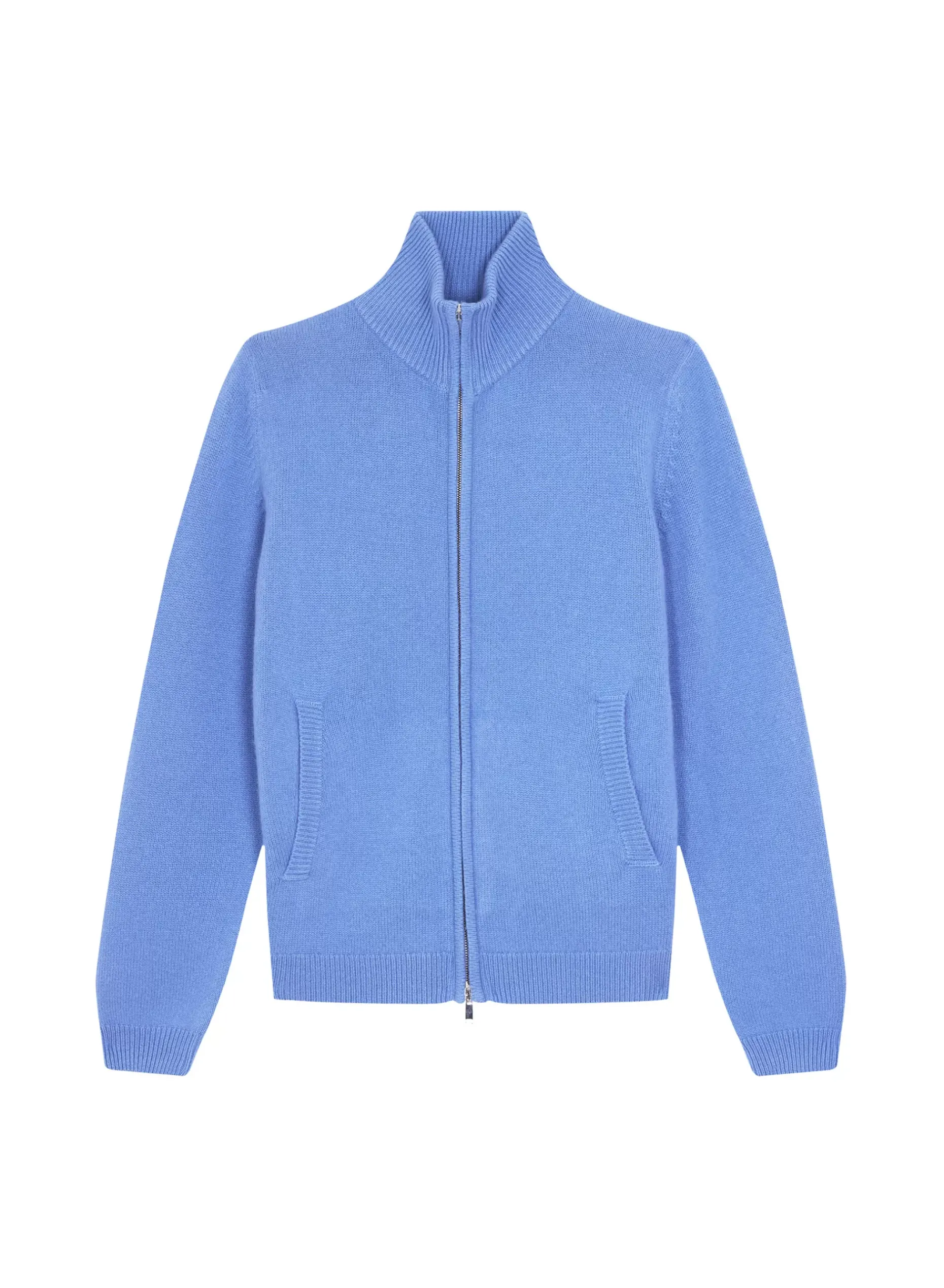 Maison Montagut Vestes Et Gilets>Veste Zippee A Poches En Cachemire 4 Fils - Balthazar