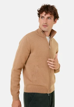 Maison Montagut Vestes Et Gilets>Veste Zippee A Poches En Cachemire 4 Fils - Balthazar