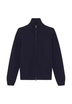 Maison Montagut Vestes Et Gilets>Veste Zippee A Poches En Cachemire 4 Fils - Balthazar