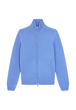 Maison Montagut Vestes Et Gilets>Veste Zippee A Poches En Cachemire 4 Fils - Balthazar