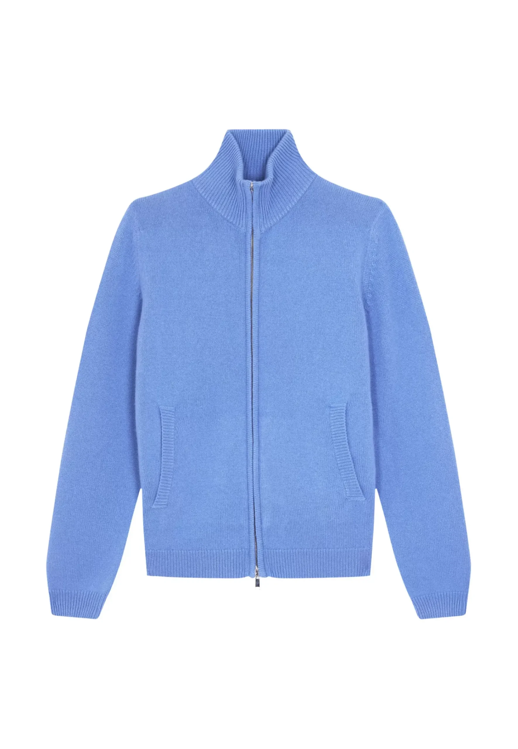 Maison Montagut Vestes Et Gilets>Veste Zippee A Poches En Cachemire 4 Fils - Balthazar