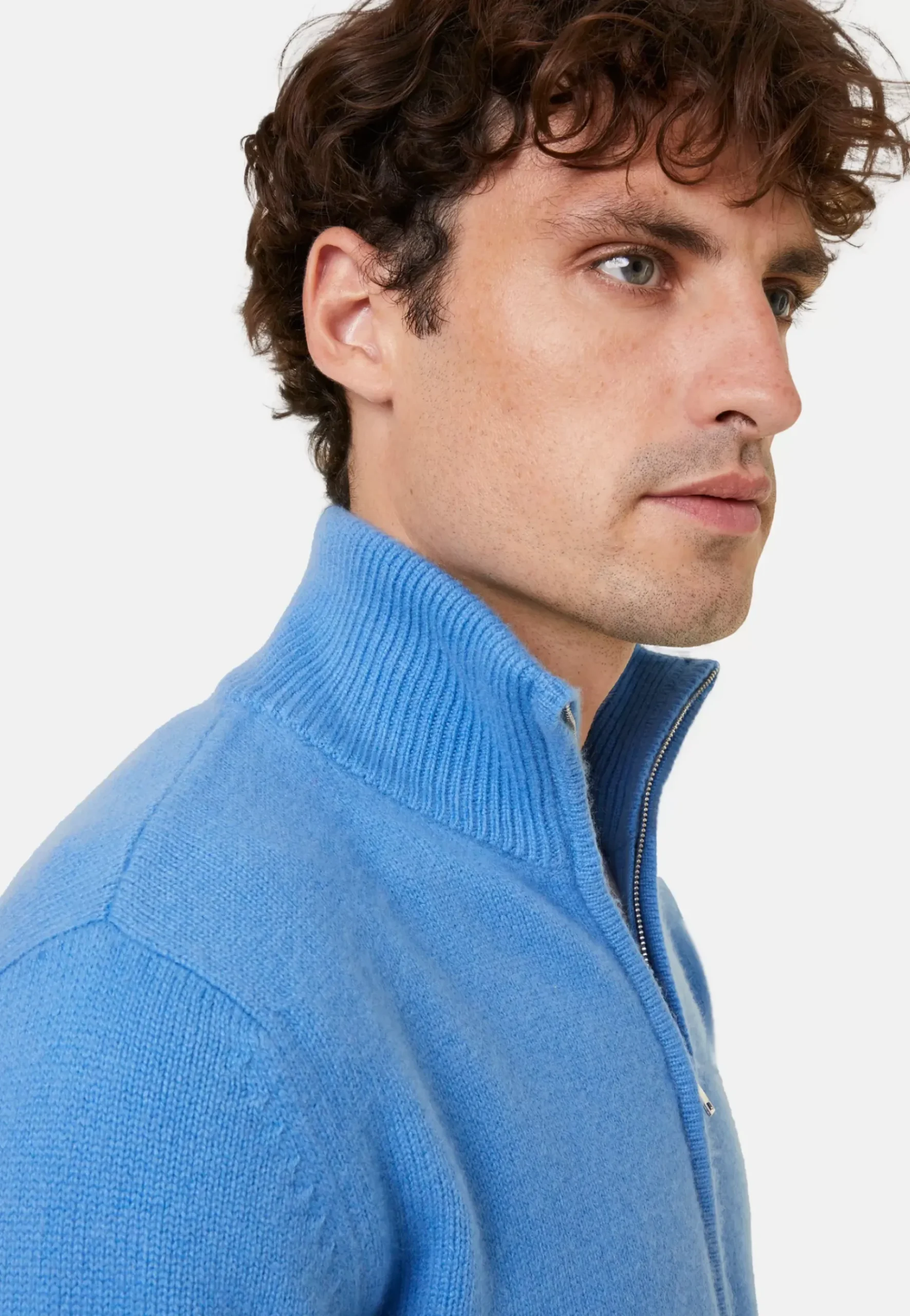 Maison Montagut Vestes Et Gilets>Veste Zippee A Poches En Cachemire 4 Fils - Balthazar