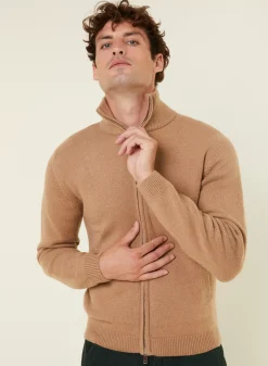 Maison Montagut Vestes Et Gilets>Veste Zippee A Poches En Cachemire 4 Fils - Balthazar