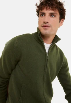 Maison Montagut Vestes Et Gilets>Veste Zippee A Poches En Cachemire 4 Fils - Balthazar