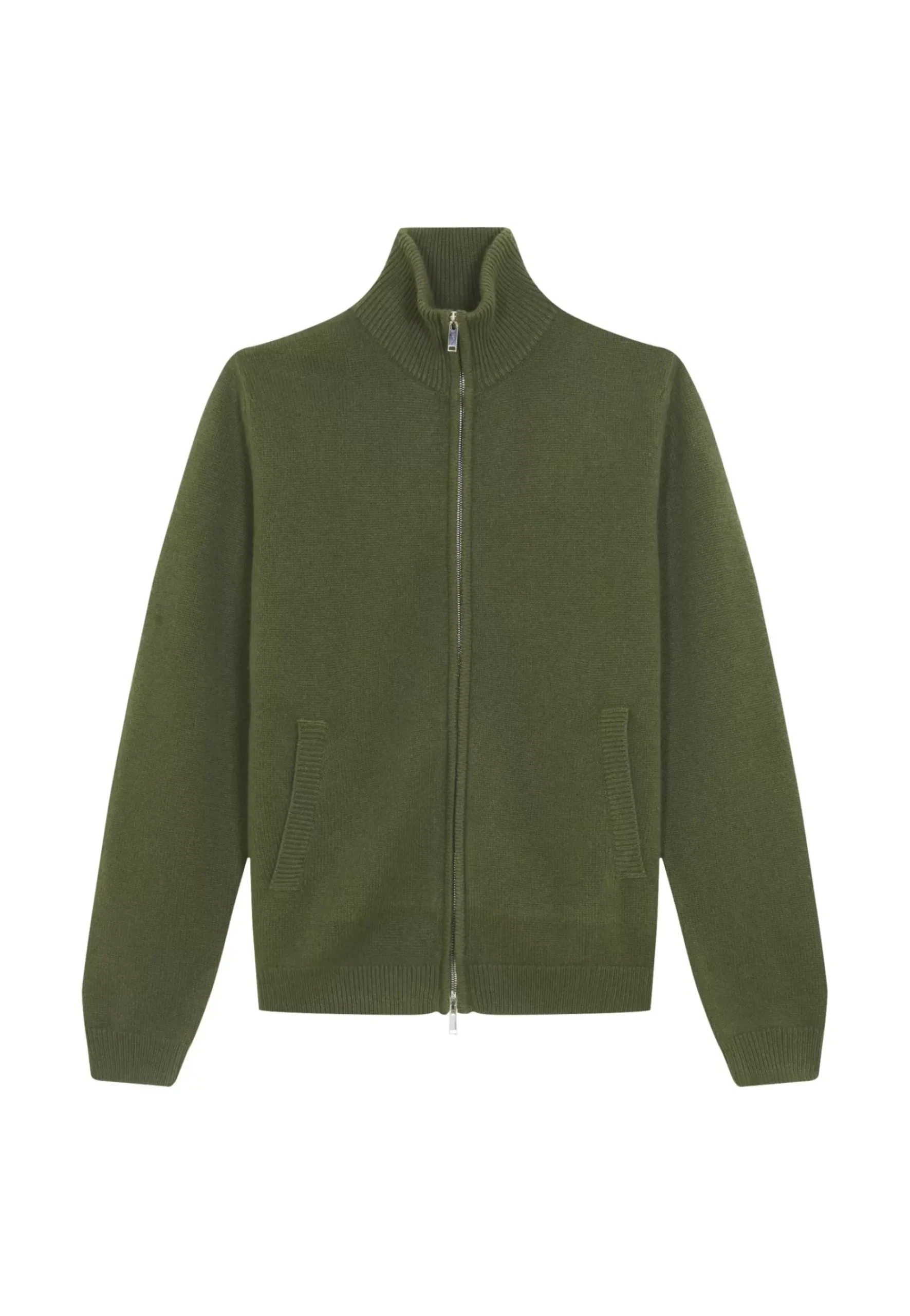 Maison Montagut Vestes Et Gilets>Veste Zippee A Poches En Cachemire 4 Fils - Balthazar