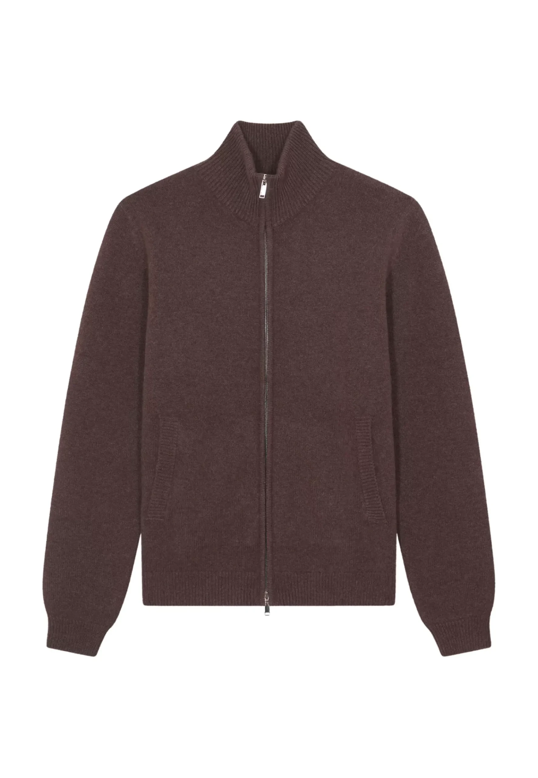 Maison Montagut Vestes Et Gilets>Veste Zippee A Poches En Cachemire 4 Fils - Balthazar