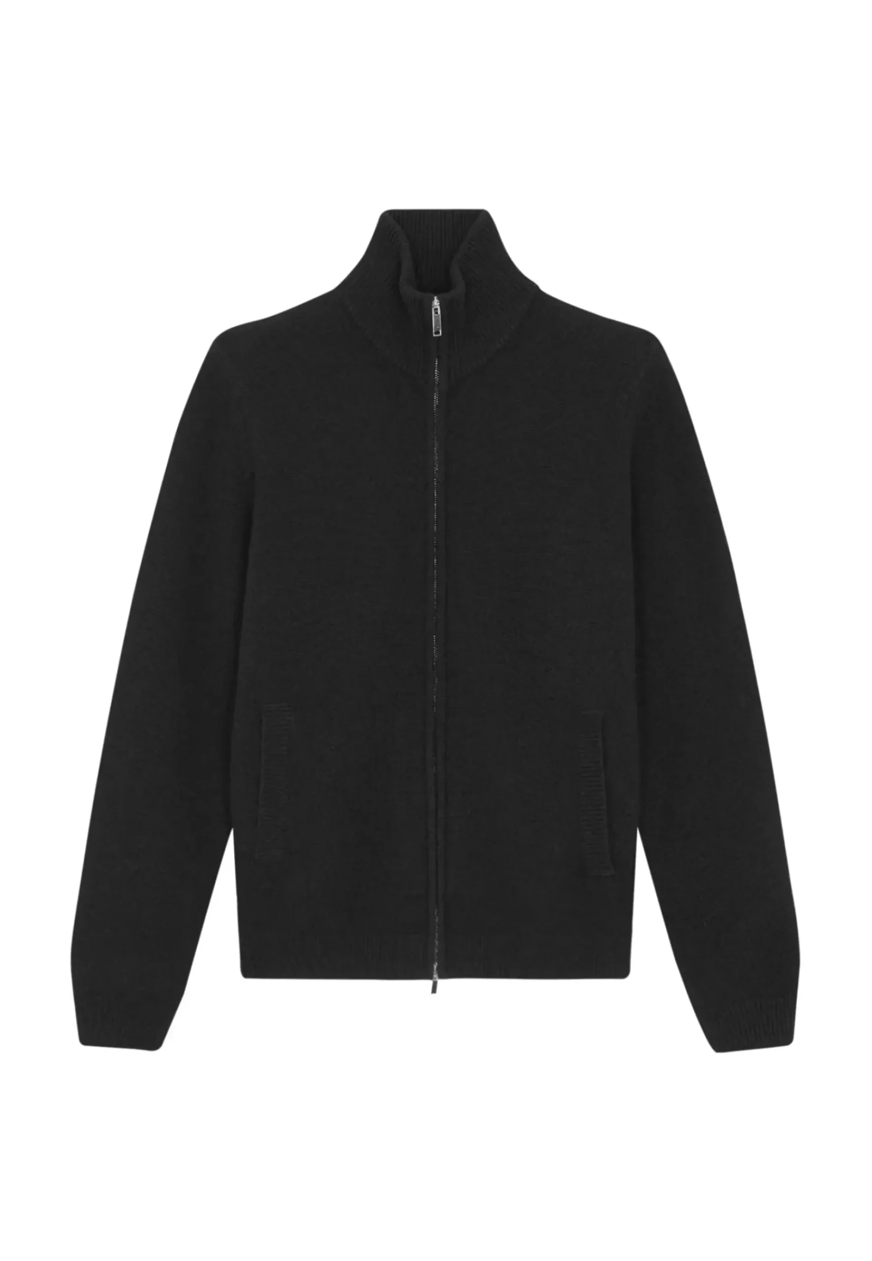Maison Montagut Vestes Et Gilets>Veste Zippee A Poches En Cachemire 4 Fils - Balthazar