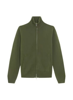 Maison Montagut Vestes Et Gilets>Veste Zippee A Poches En Cachemire 4 Fils - Balthazar
