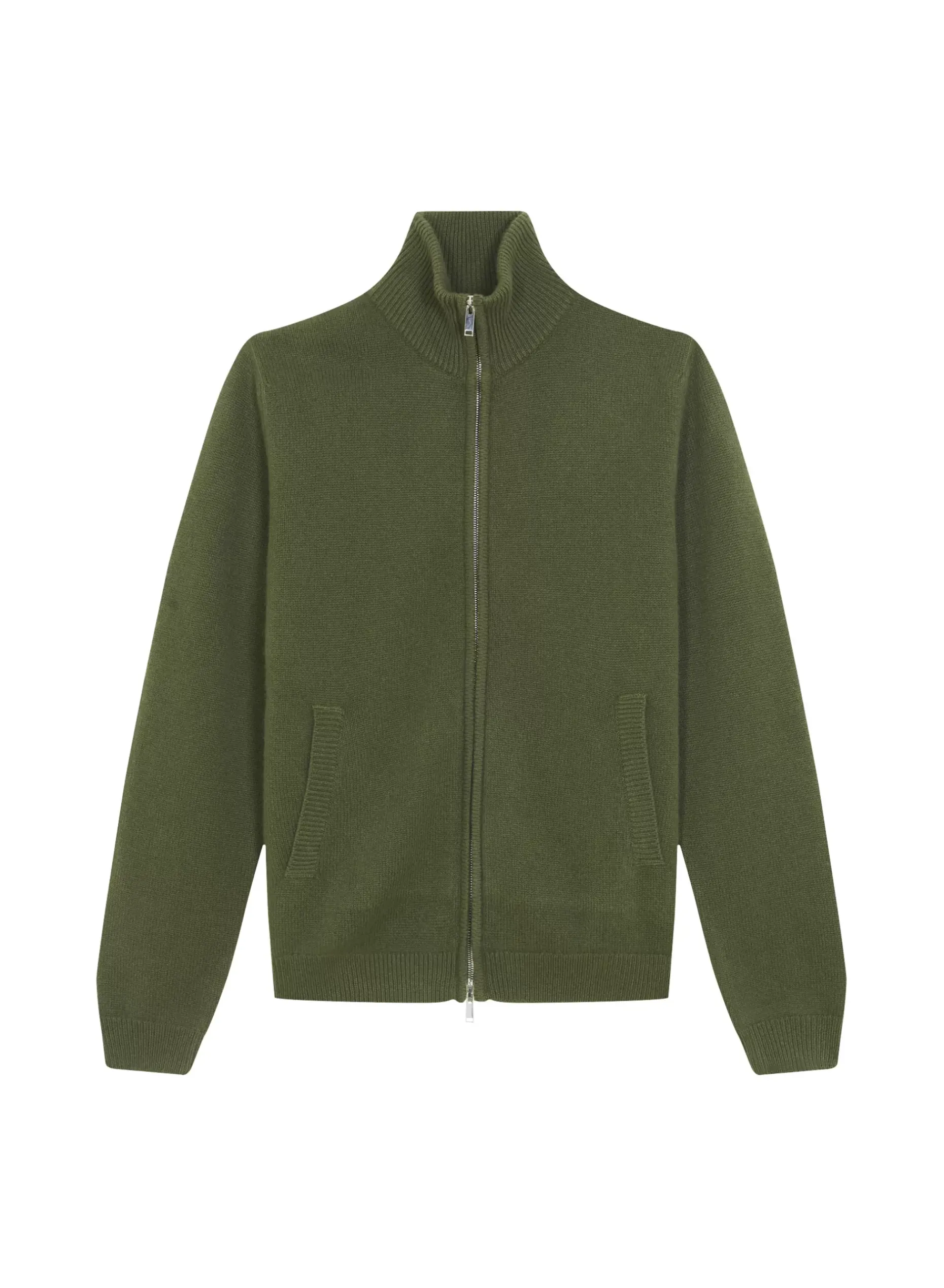 Maison Montagut Vestes Et Gilets>Veste Zippee A Poches En Cachemire 4 Fils - Balthazar