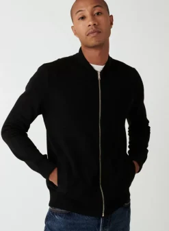 Maison Montagut Vestes Et Gilets>Veste Zippee A Poches En Laine Merinos - Archibald
