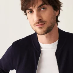 Maison Montagut Vestes Et Gilets>Veste Zippee A Poches En Laine Merinos - Archibald