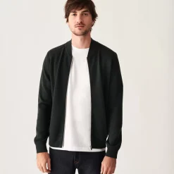 Maison Montagut Vestes Et Gilets>Veste Zippee A Poches En Laine Merinos - Archibald