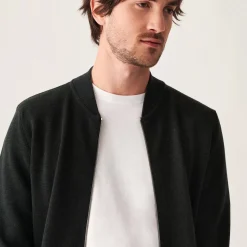 Maison Montagut Vestes Et Gilets>Veste Zippee A Poches En Laine Merinos - Archibald